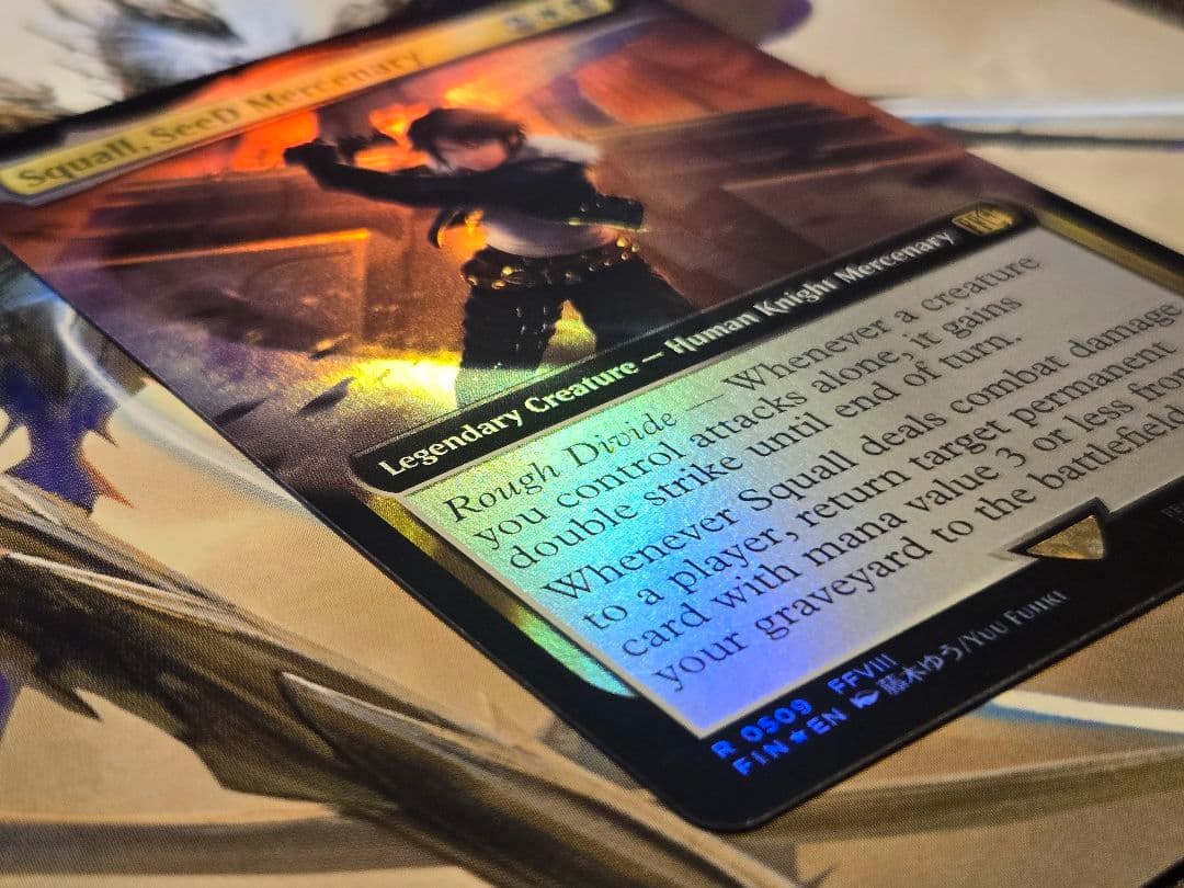 シードの傭兵、スコール　拡張　Foil