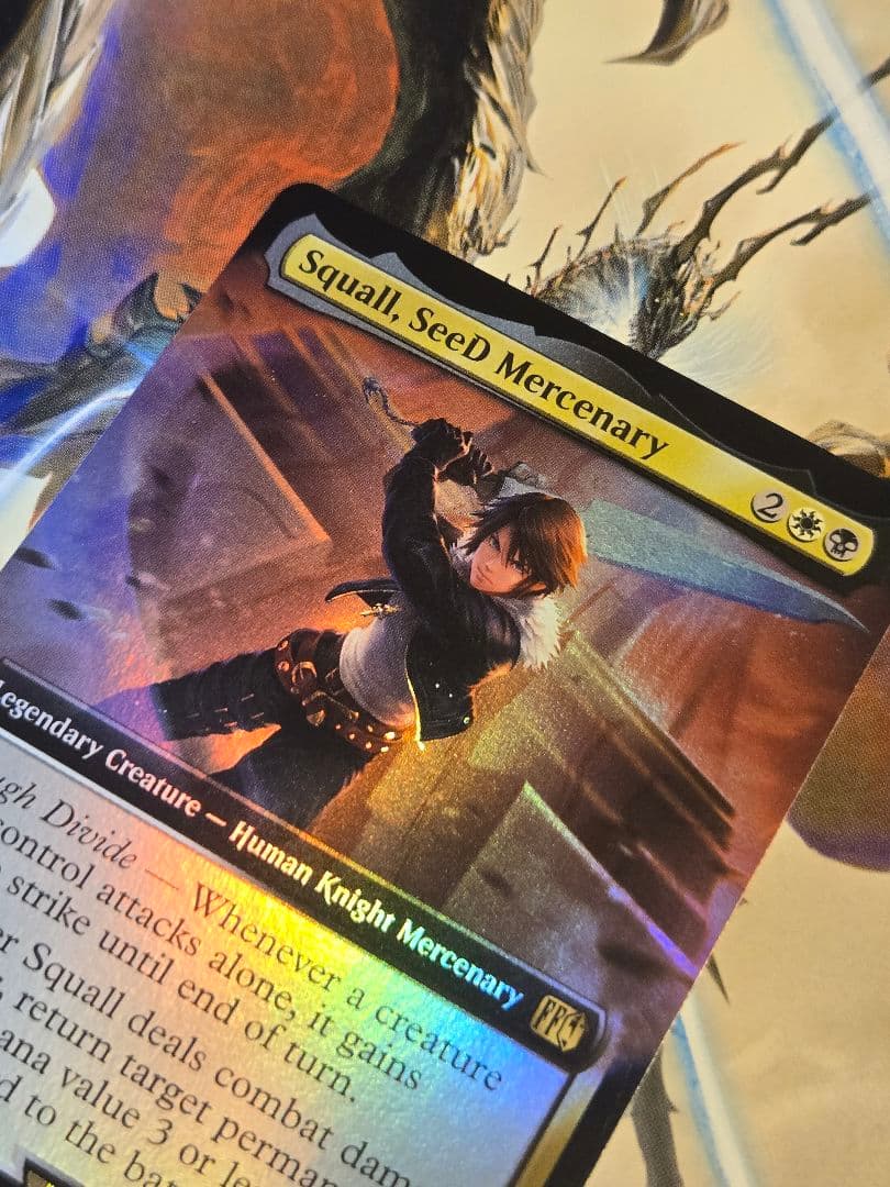 シードの傭兵、スコール　拡張　Foil