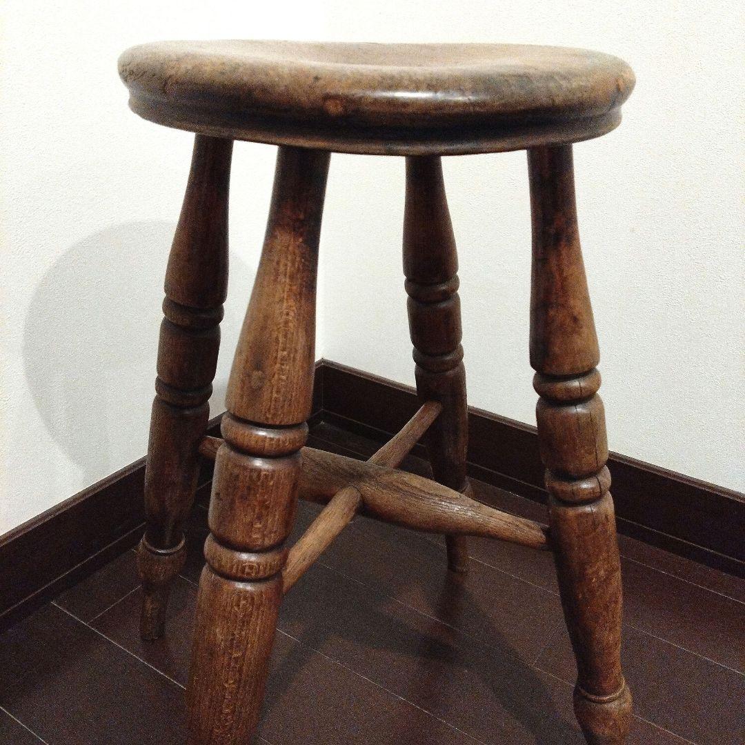 イギリスアンティーク スツール いす 椅子 アンティーク ヴィンテージ