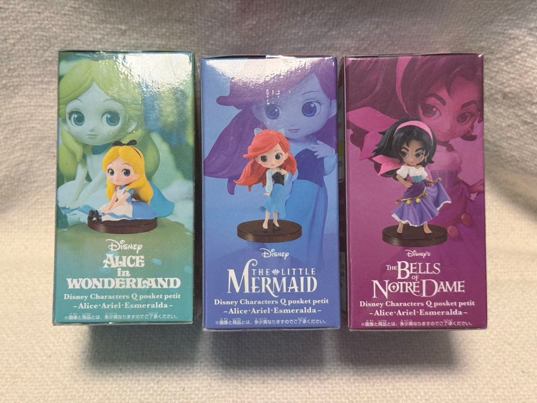 Q posket petit -Alice・Ariel・Esmeralda-