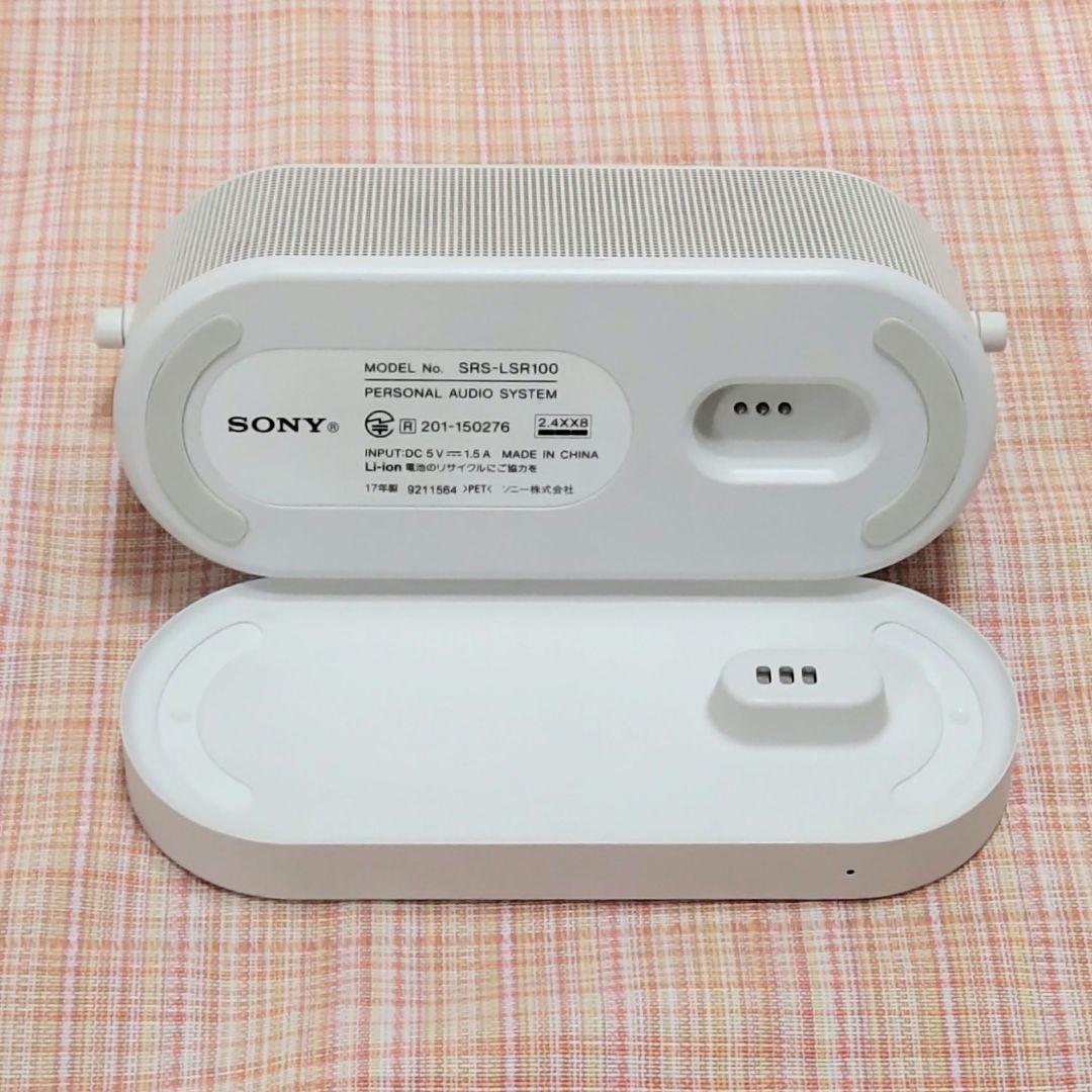 SONY SRS-LSR100 TVリモコン付お手元スピーカー バッテリー新品