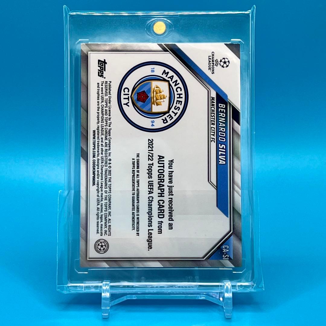 22-23 Topps BERNARDO SILVA シウバ 直筆サインカード