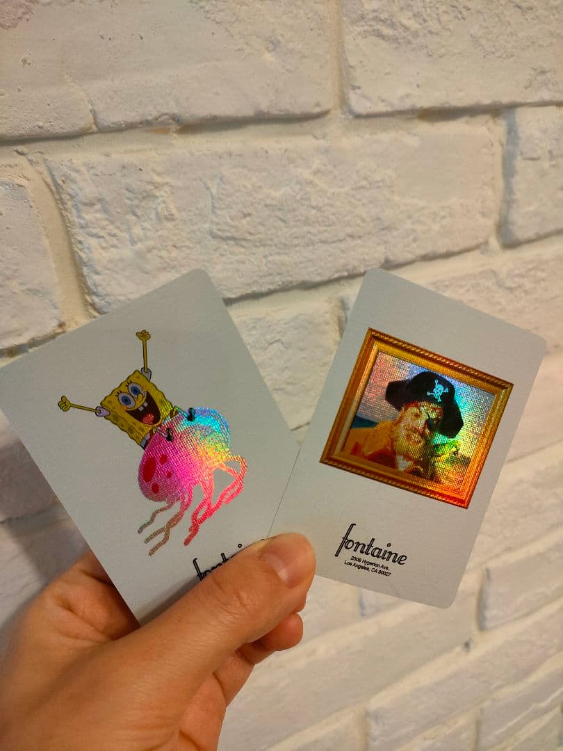 SpongeBob Fontaine ＆Holo Edition 新品1個ずつ