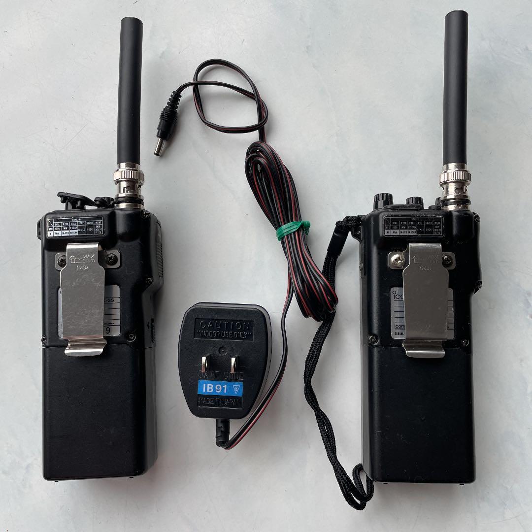 ICOMハンディ　無線機　ＩC-3S 2台　ジャンク品