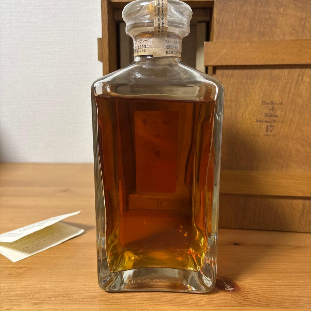 ニッカ　17年　NIKKA ザ ブレンド オブ ニッカ モルトベース 箱付❸