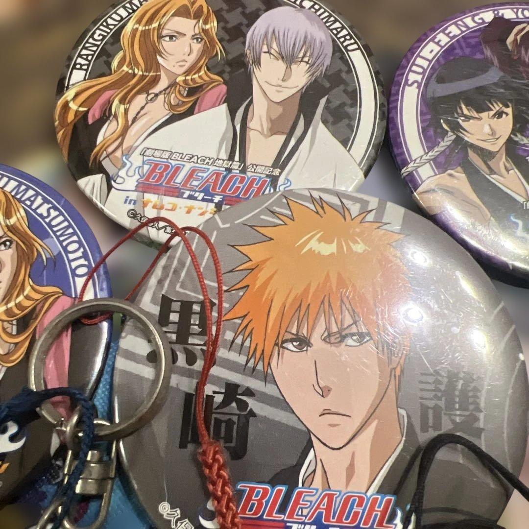 BLEACH 缶バッジ キーホルダー ピン