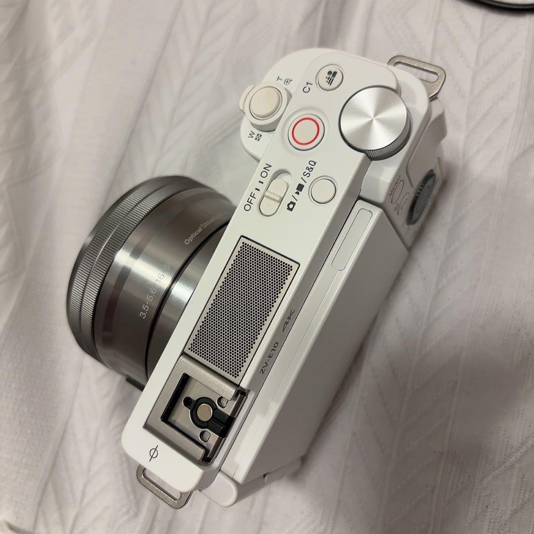 VLOGCAM ZV-E10Lパワーズームレンズキット　ホワイト