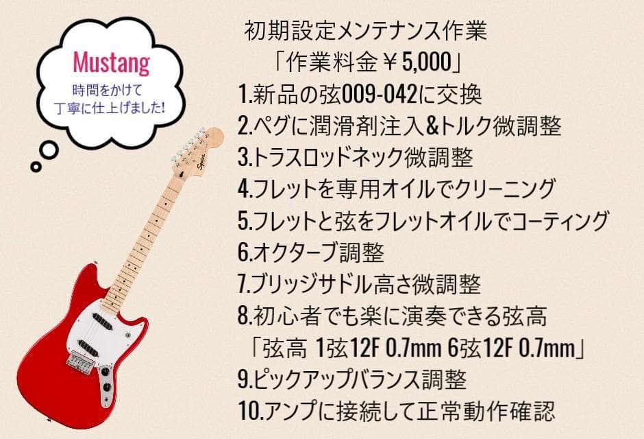 ✨新品未使用✨Fender Squier Sonic Mustang