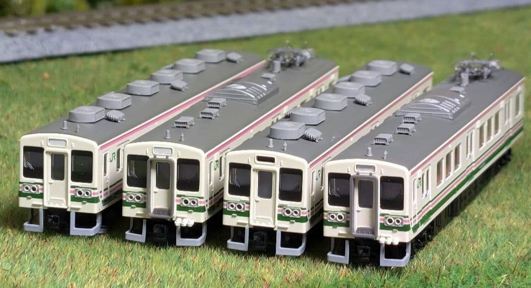 107系　100番台　前期型＋後期型　計4両セット　マイクロエース