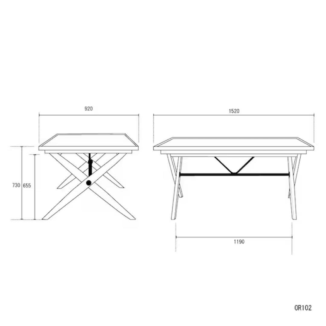 PFS パシフィック・ファニチャー・サービス　オペレーションテーブルＢ　サイズＬ