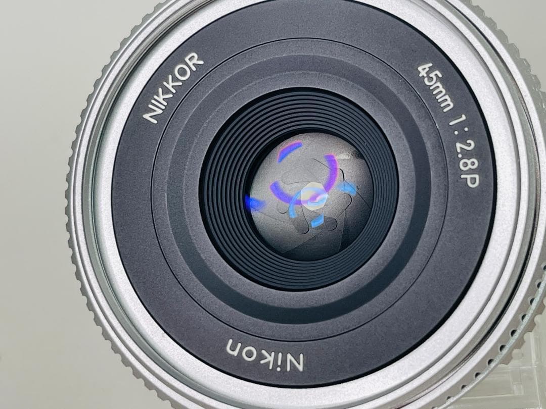 Nikon ニコン Ai-S NIKKOR 45mm F2.8 P シルバー