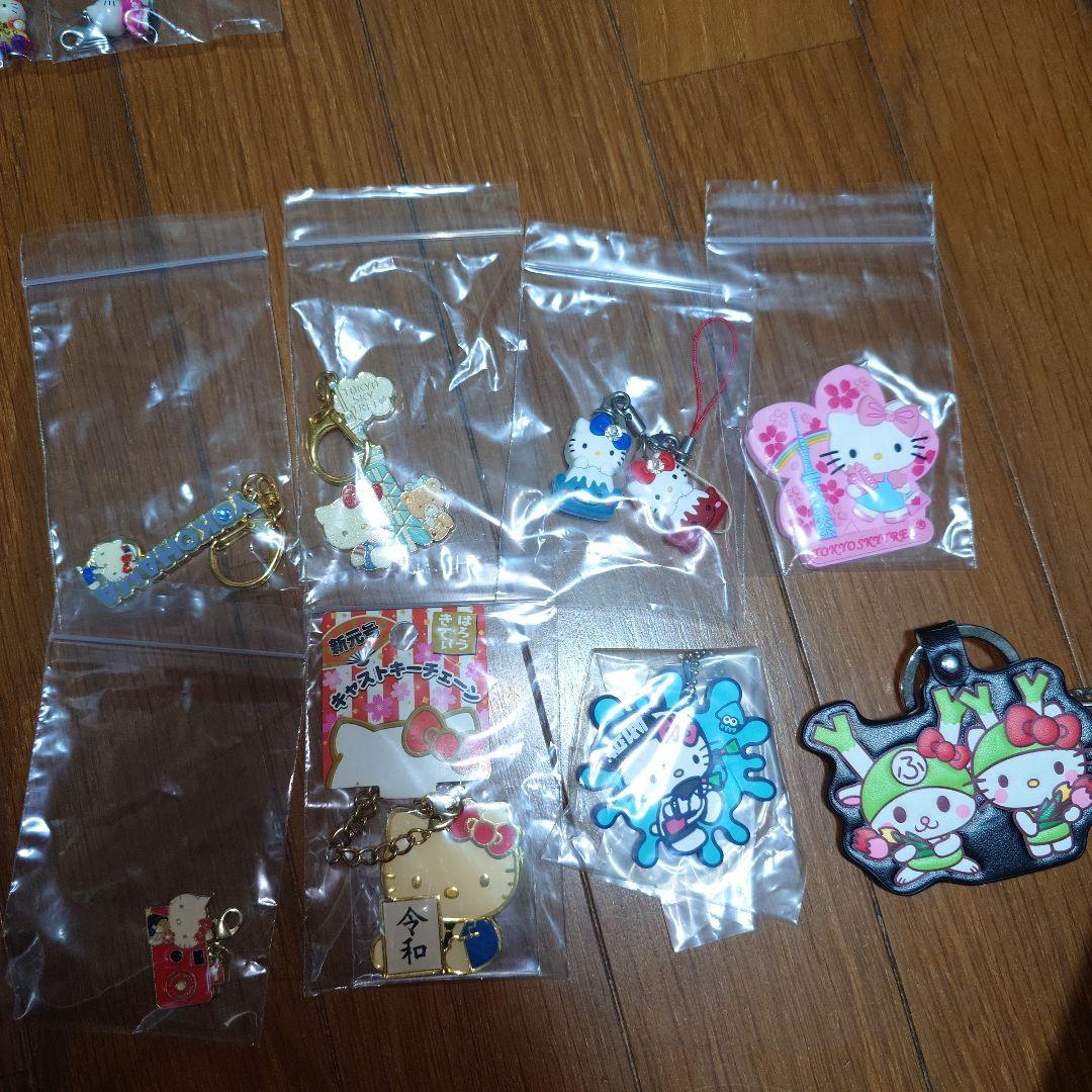 【希少品あり】ご当地キティ根付まとめ売り５８点＋その他10点
