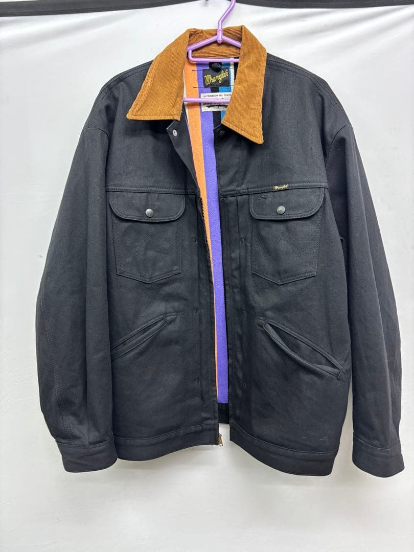 tum ワコマリア　Wrangler ブラックデニムジャケット