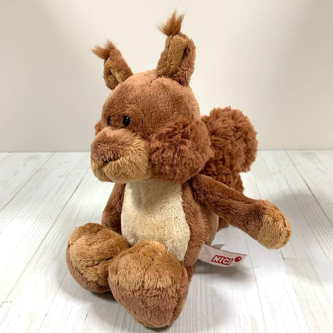 P☆ NICI ニキ ぬいぐるみ クインシー リス りす