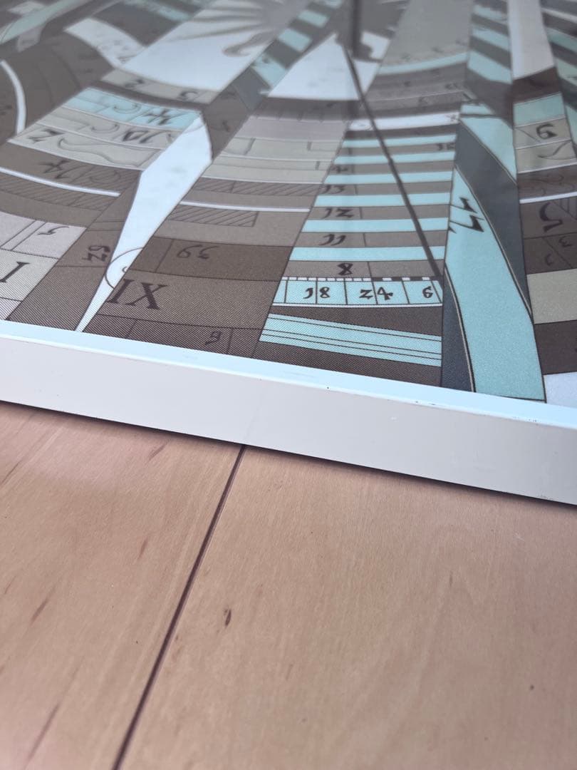 エルメス　スカーフ　額装