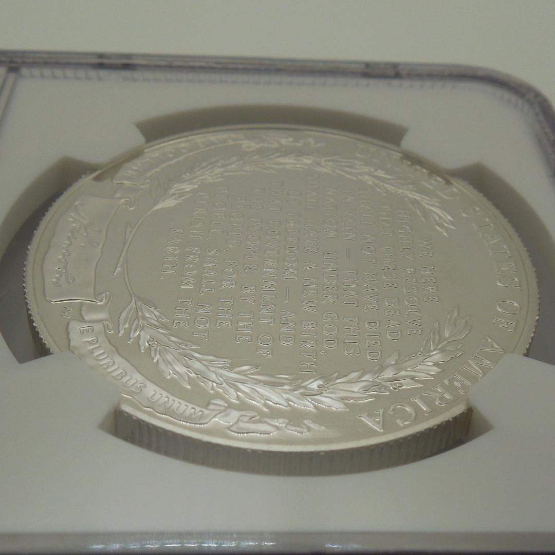 ★最高鑑定 2009年 アメリカ リンカーン 1ドル 銀貨 NGC PF70