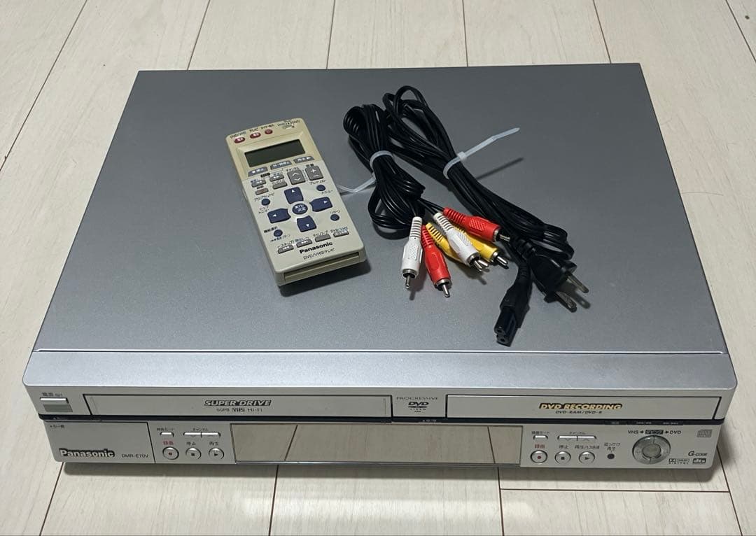 Panasonic DMR-E70V DVDレコーダー　ダビング可