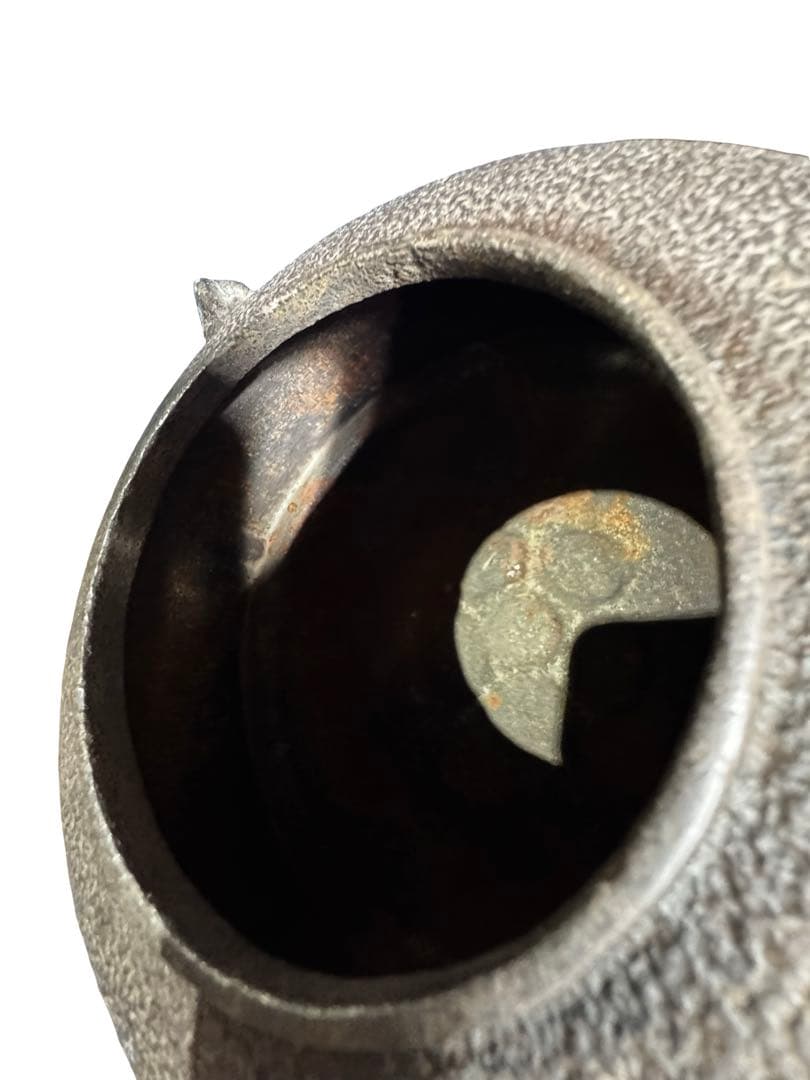 茶釜　茶道　茶道具　鉄製　昭和レトロ　アンティーク