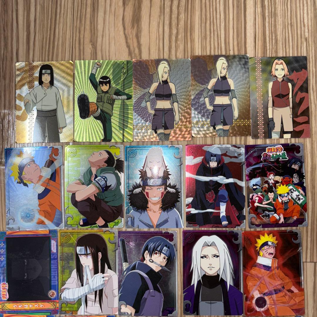 d*3様 ナルト　トレーディングカードガム　エッチングカード　まとめ売り