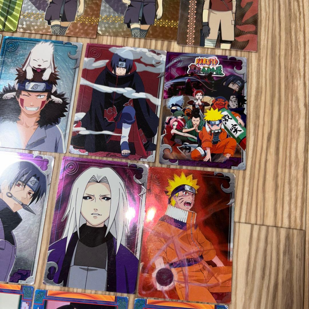 d*3様 ナルト　トレーディングカードガム　エッチングカード　まとめ売り
