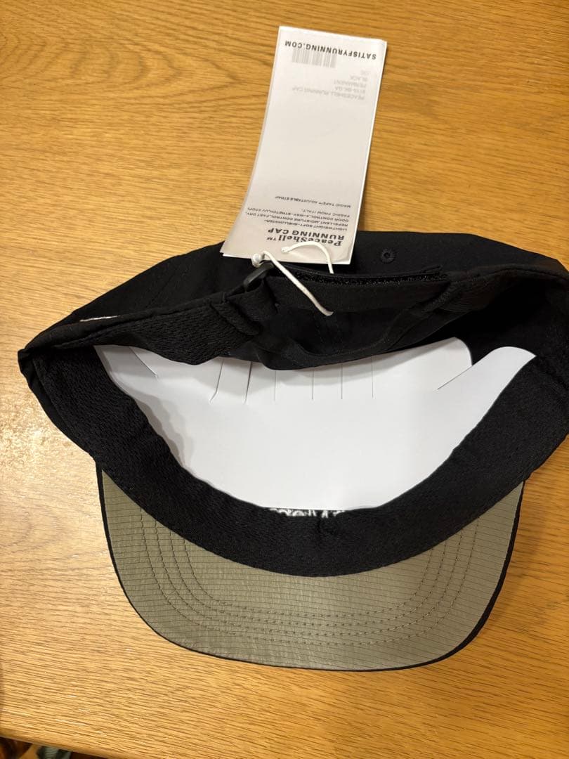 n*3様 Satisfy Running Cult Member Cap ブラッ