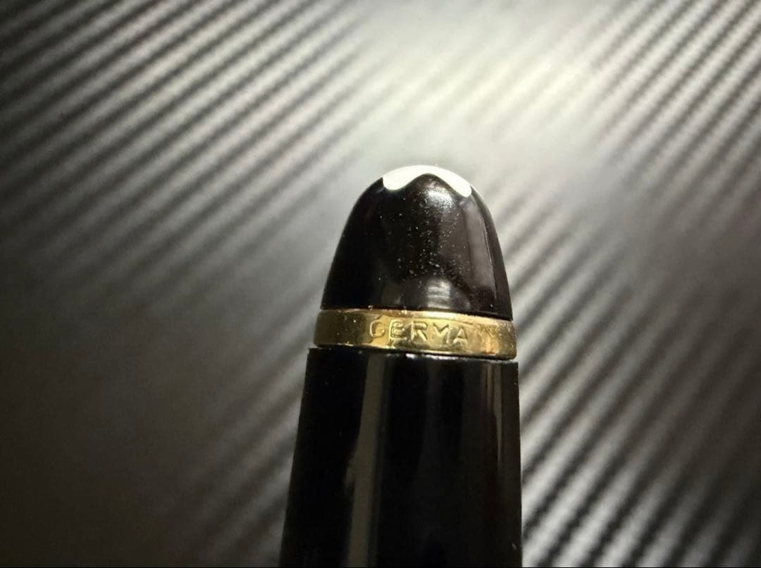 極美品 モンブラン マイスターシュテュック 144 ブラック 全金 B 万年筆