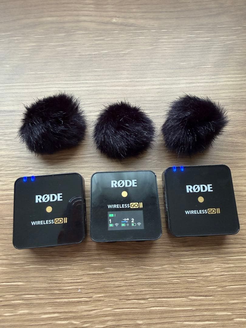 RØDE Wireless GO II マイク&充電器付きセット