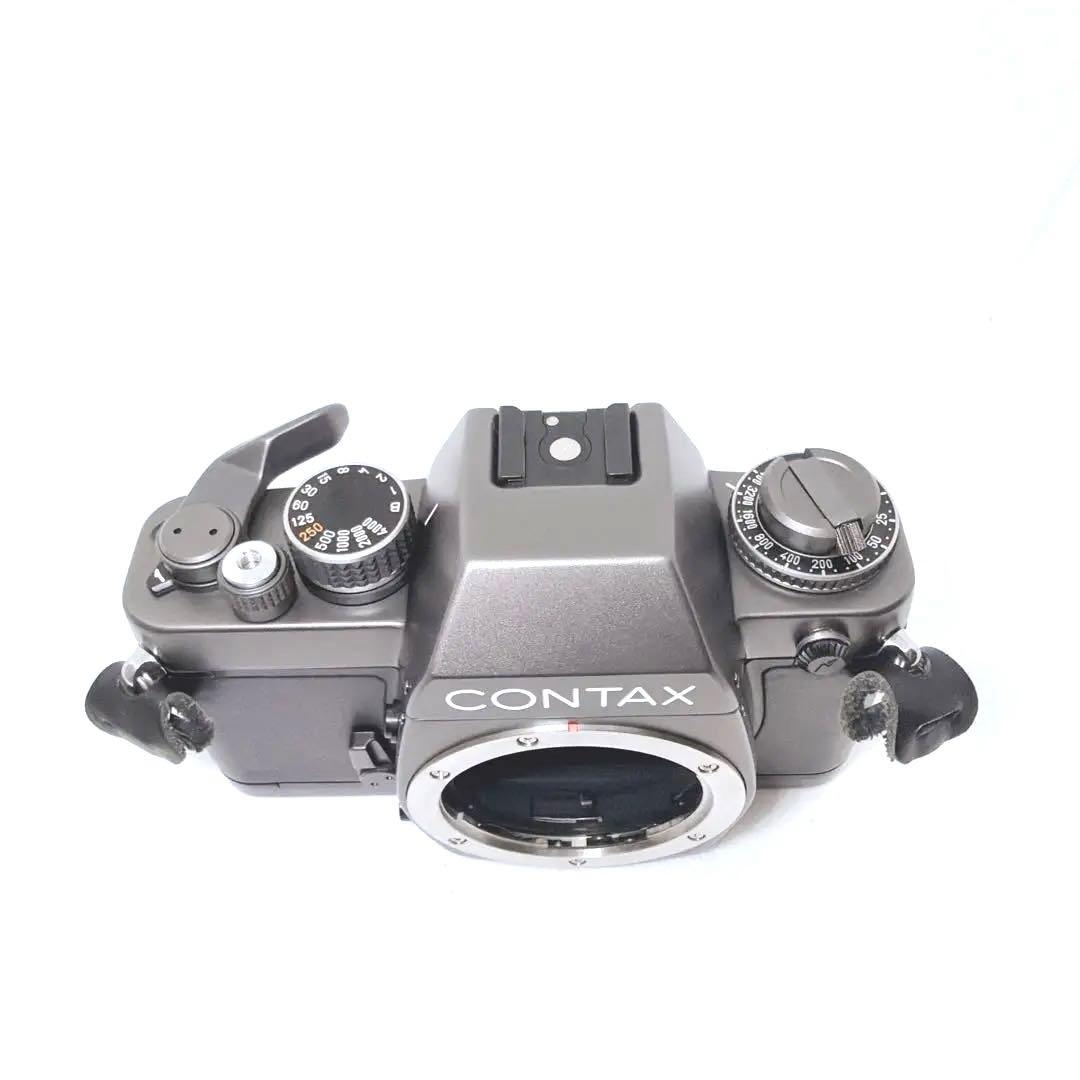 【ほぼ新品 外箱 未使用付属品あり】 コンタックス CONTAX S2b チタン