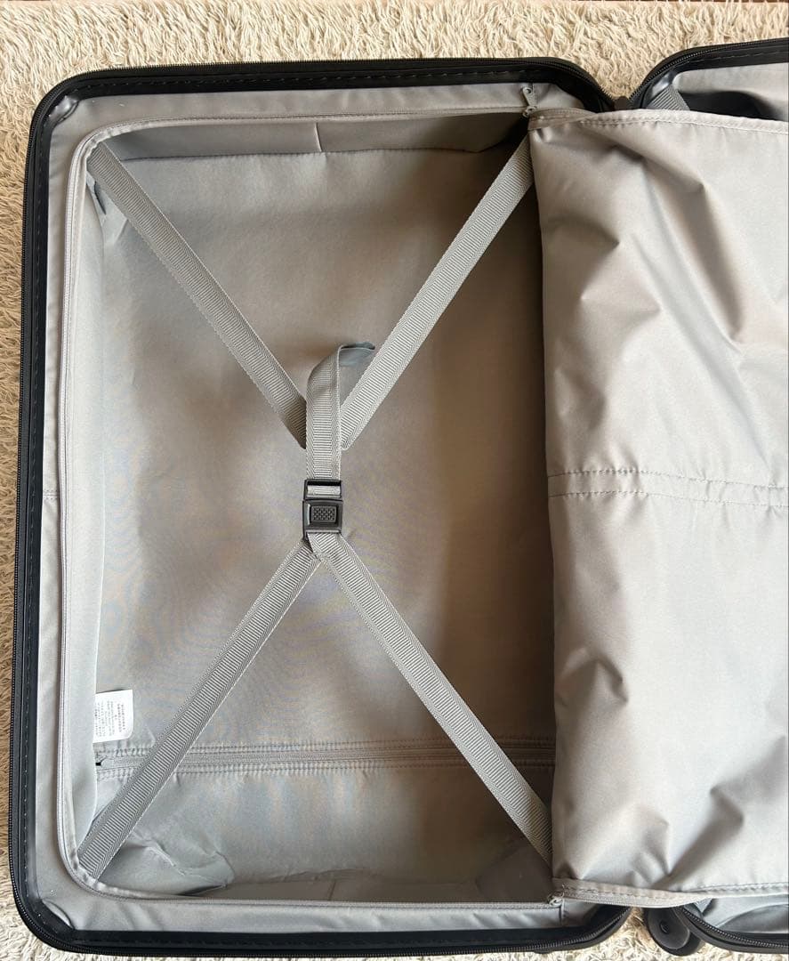 無印良品 キャリーケース バーを自由に調節できる ハード スーツケース 63L