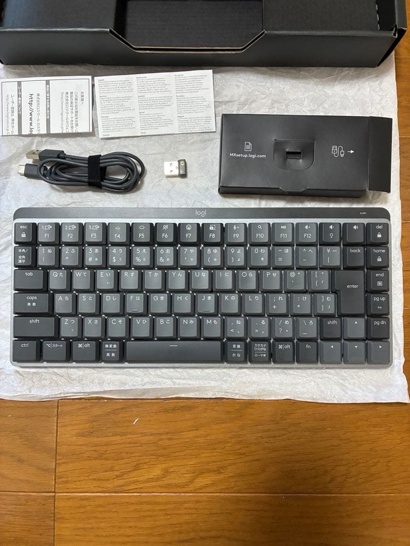 Logicool MX MECHANICAL MINI赤軸 ワイヤレスキーボード