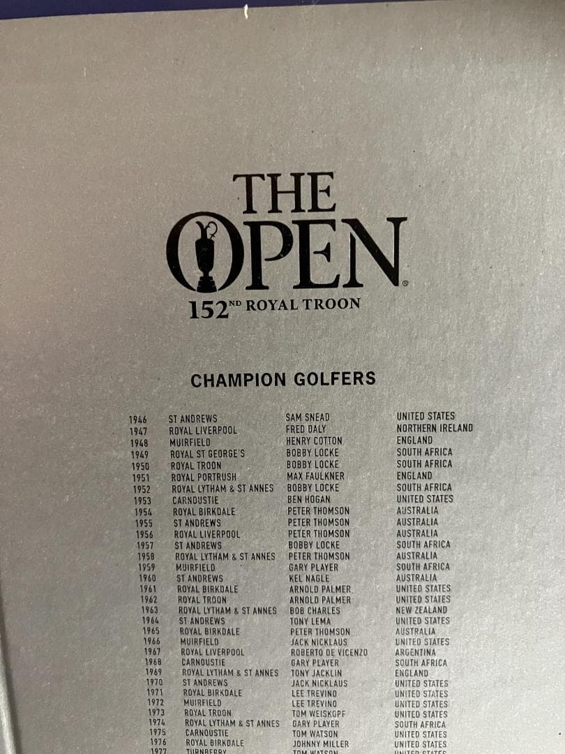 【60%以上OFF‼️】ロッホローモンド24年全英オープンゴルフ2024