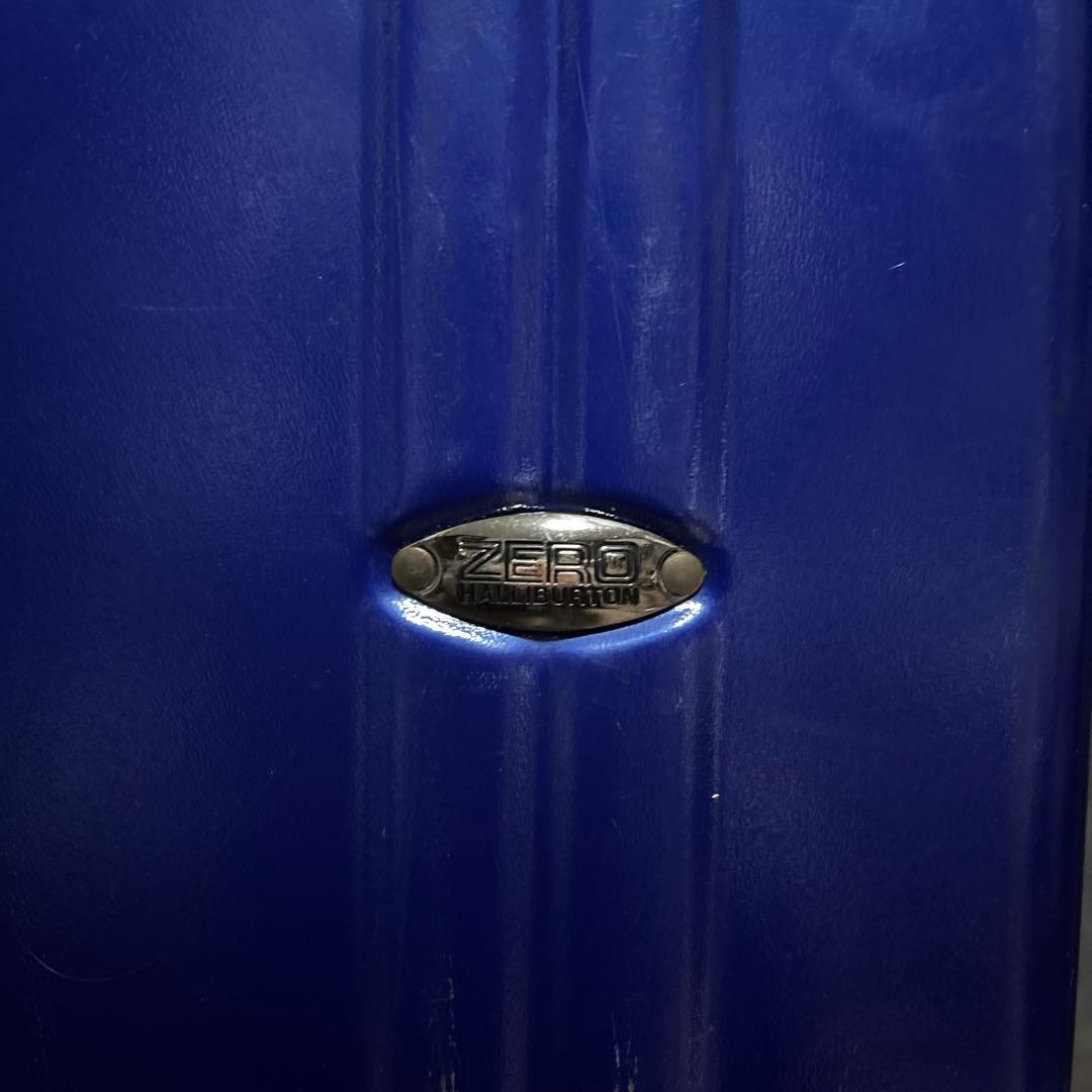 ゼロハリーバートン　キャリーケース　4輪　ブルー　約55L 状態良い　最安値