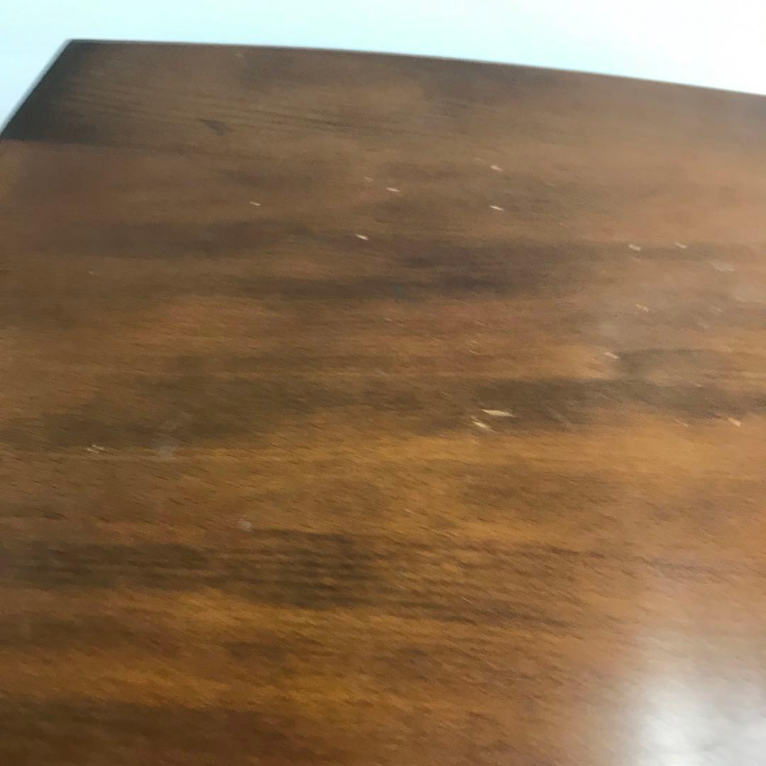 クラシック　木製　サイドテーブル 引き出し付き　アンティーク　レトロ　電話台