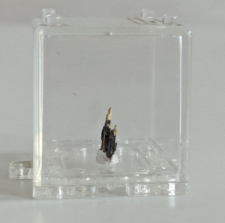 タイチンルチルクォーツ　原石　16×9mm