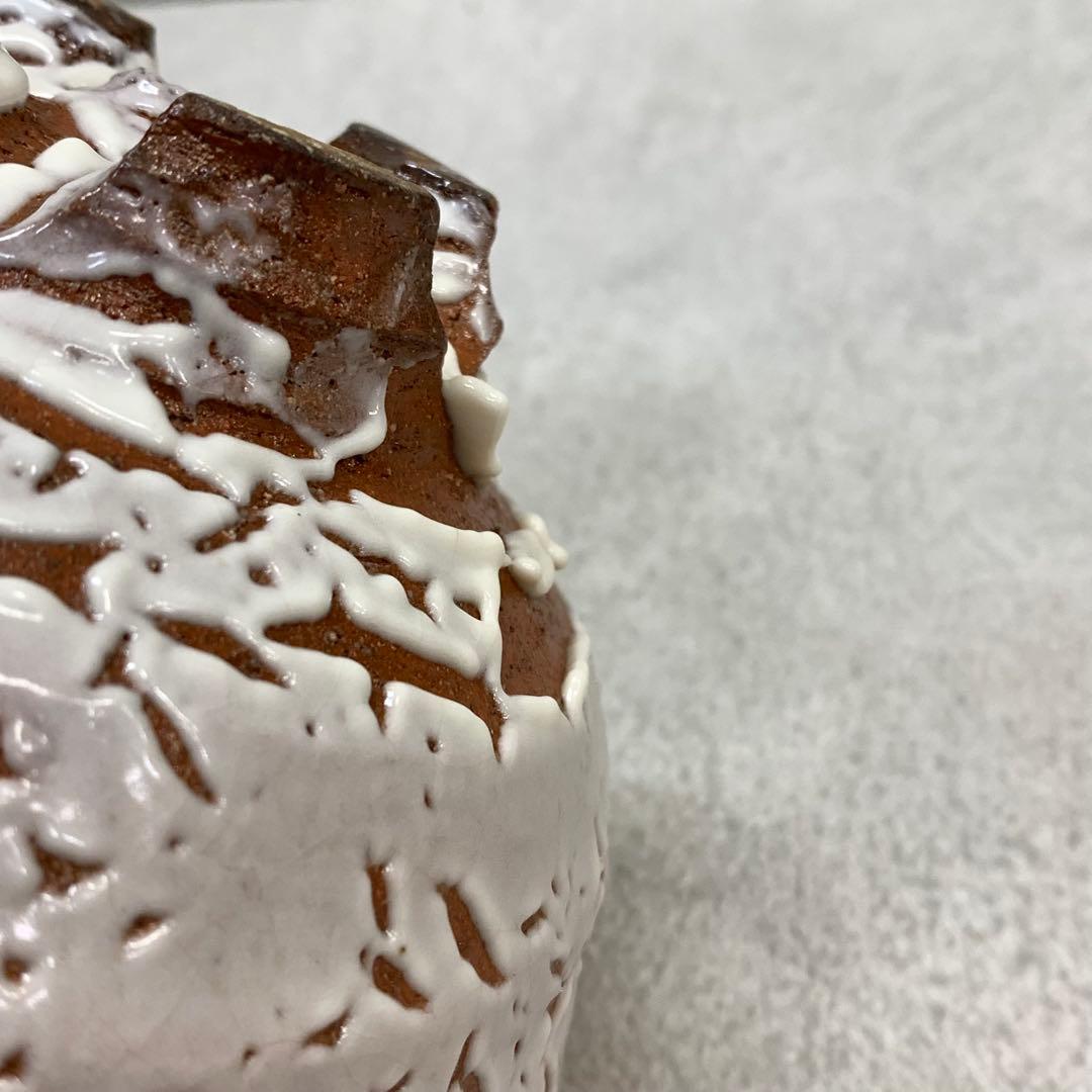 茶碗 守田唐七 共箱 萩焼 茶道具 抹茶 和食器 茶の湯 C