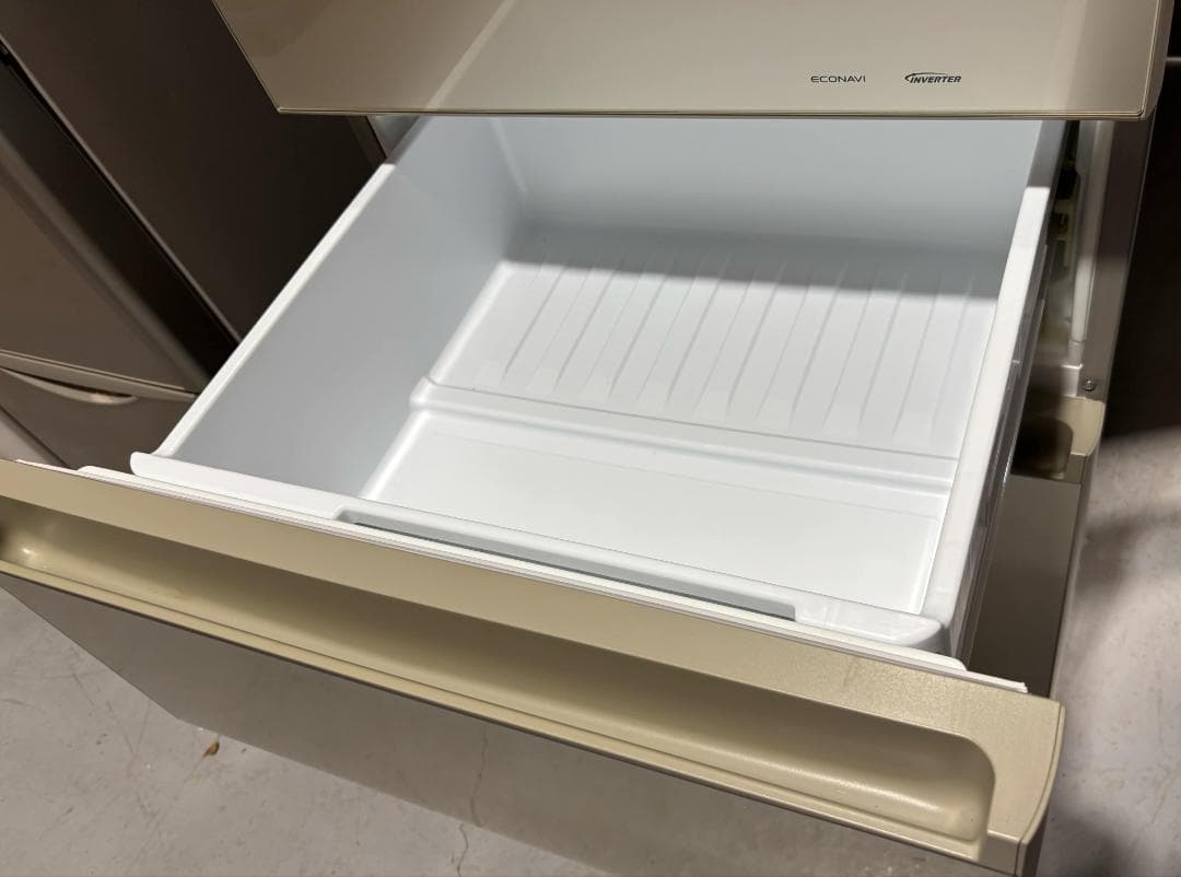 Panasonic 3ドア冷蔵庫 NR-C32FGM-Nフロントガラス315L