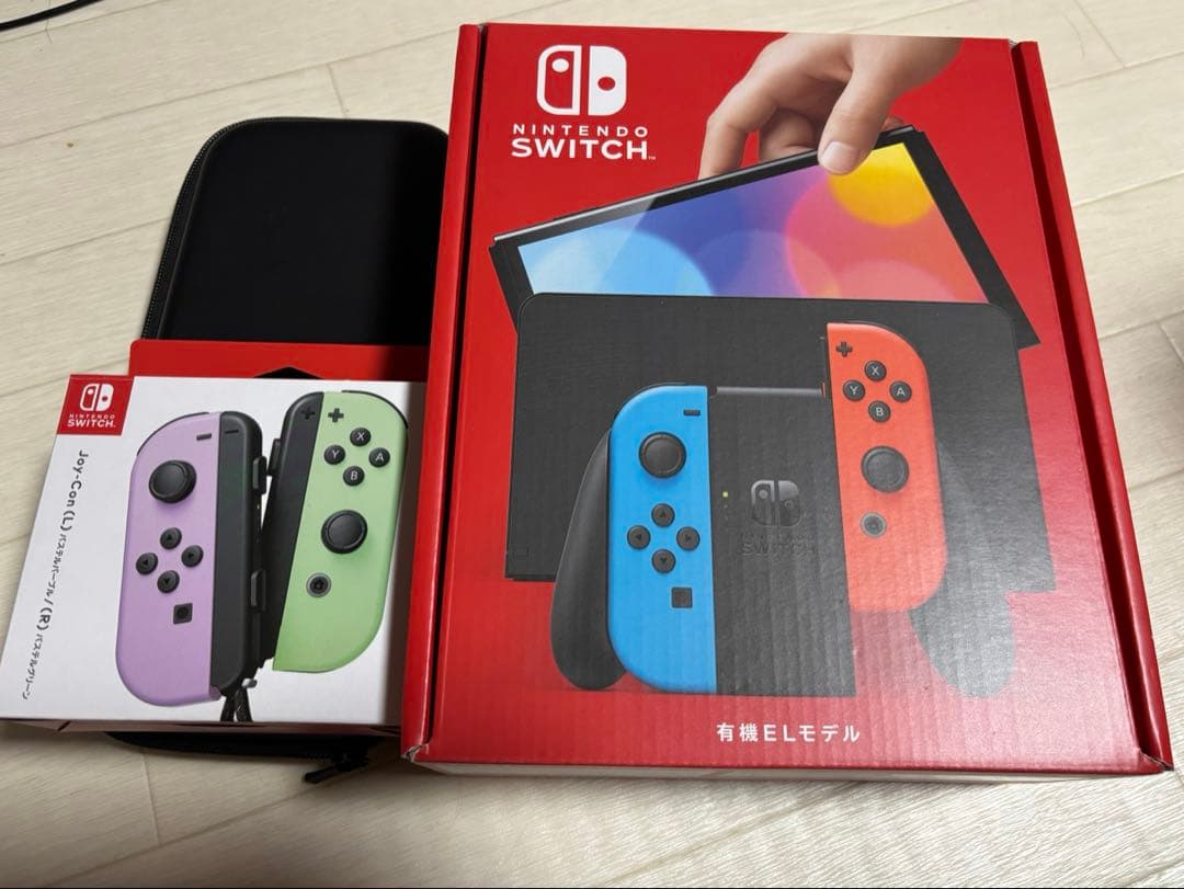 Nintendo Switch 有機ELコントローラー ケースセット