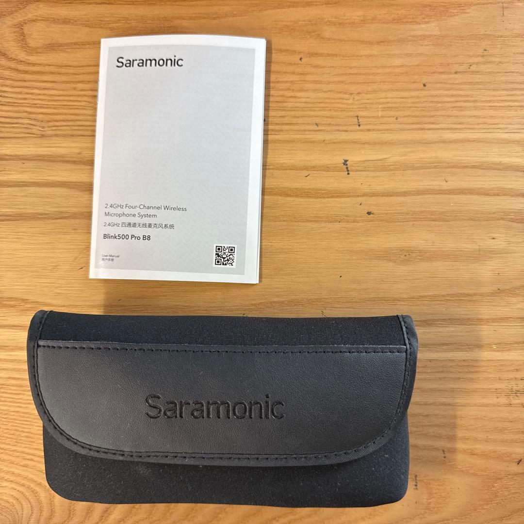 Saramonic 4ch ワイヤレスピンマイク　Blink500 Pro B8