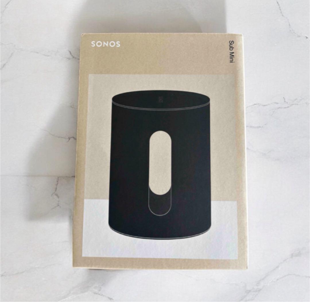 [新品未開封]Sonos sub mini Black