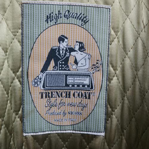 80s ウールコート 肉厚 ライナー イタリア製 ヴィンテージ