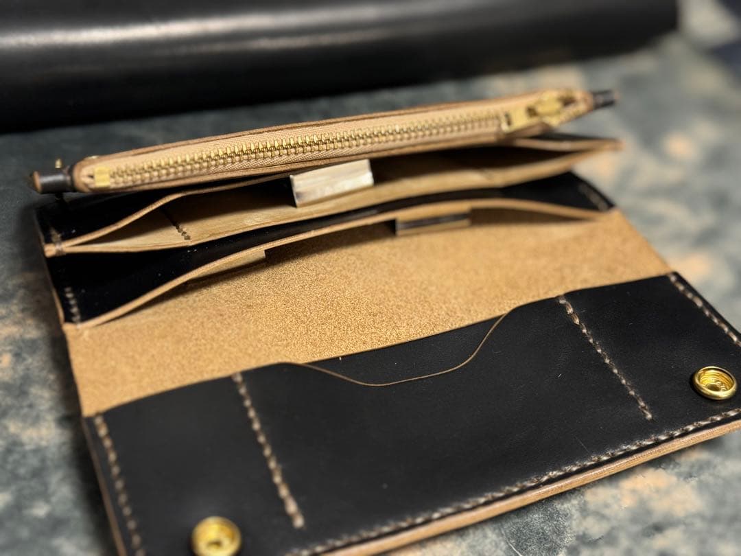 MARYAM社HORSE BUTT(茶芯)血筋多め個体!トラッカーウォレット