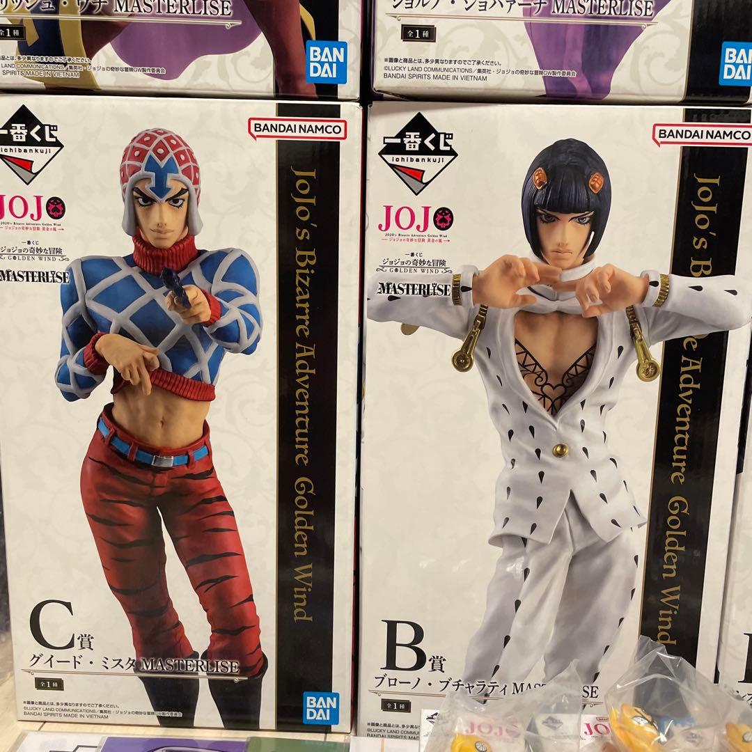 一番くじ　ジョジョの奇妙な冒険　黄金の風 GOLDEN WIND フルコンプ