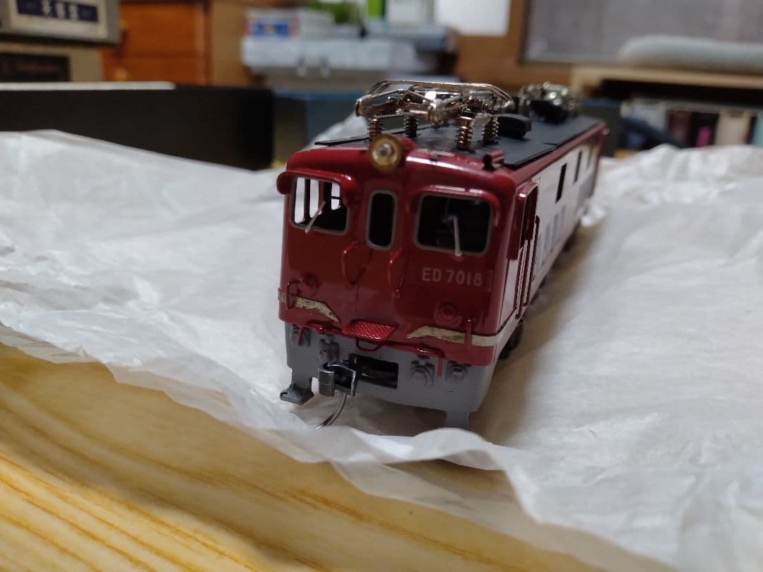 カツミ　HOゲージ　ED70形電気機関車　ブラスモデル