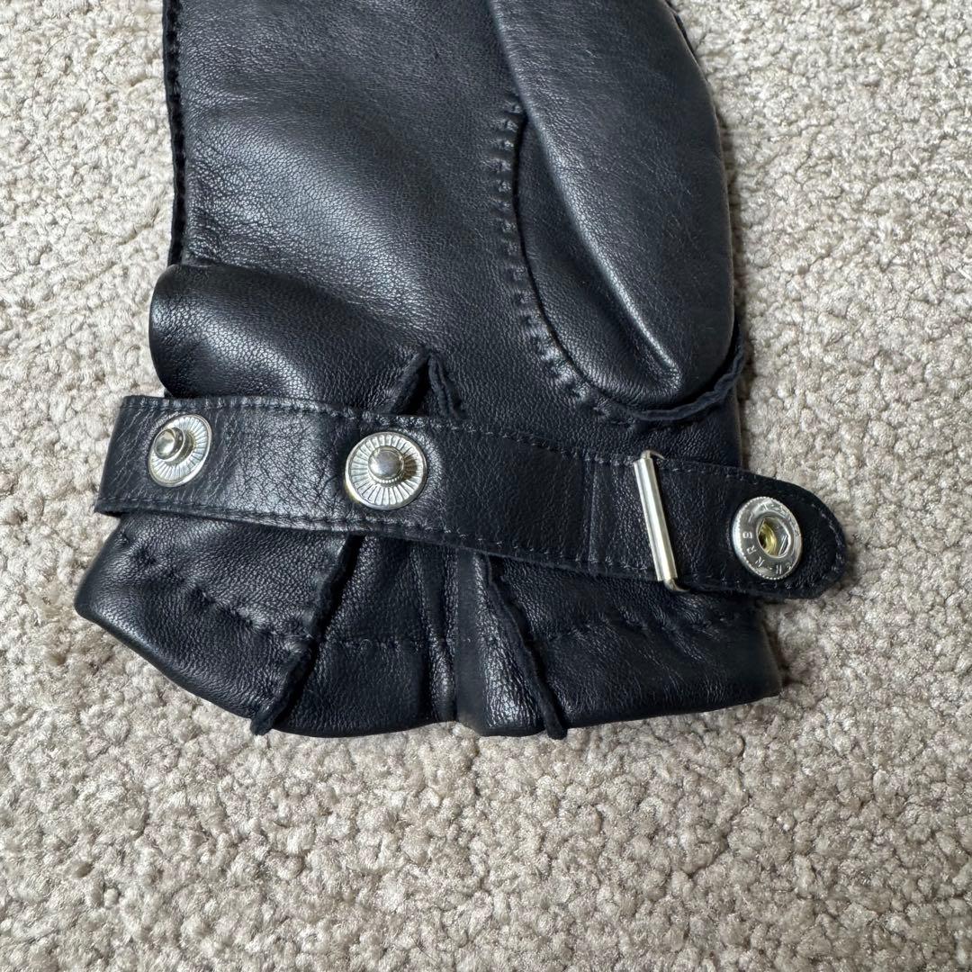 【DENTS】デンツ グローブ 本革 ヘアシープグローブカシミヤ100%