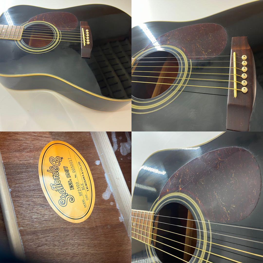 Stafford sf250d blkアコースティックギター アコギ ギター