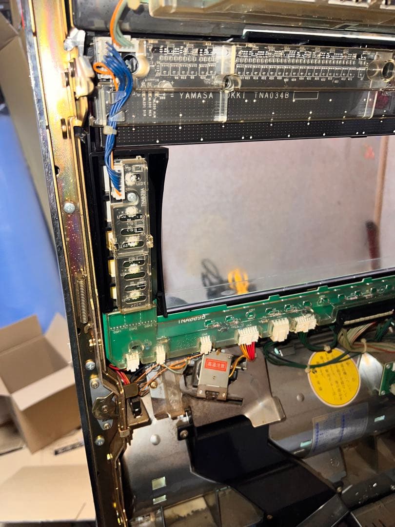 動作良好 パチスロ実機 山佐 キングパルサーエース 機 レトロスロット