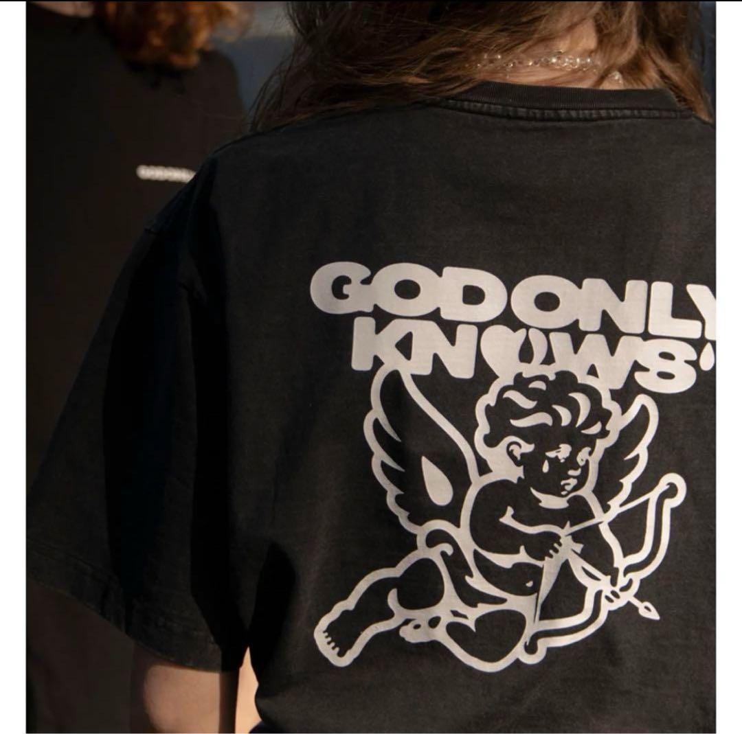 【最安値】GOD ONLY KNOWS Tシャツ Sサイズ ブラック