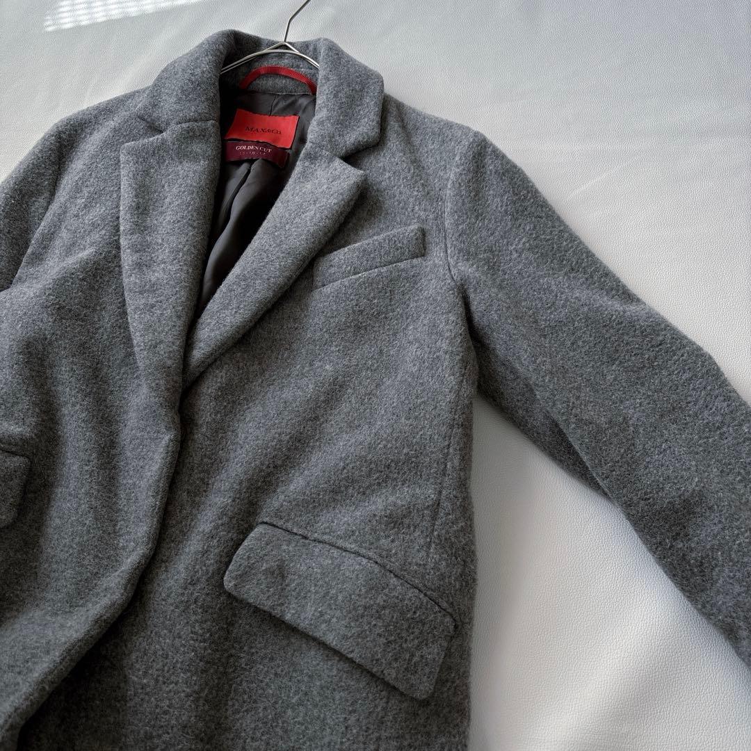 現行タグ MAX&Co マックスアンドコー チェスターコート アルパカ ロング