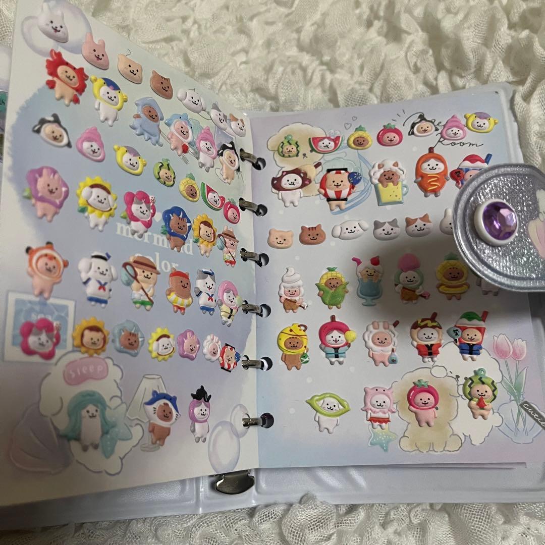 シール帳　完成品