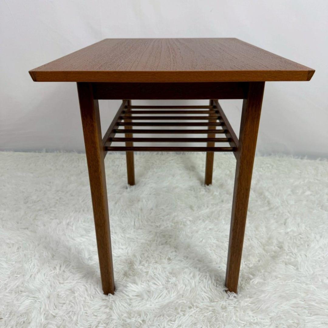 『北欧家具』SAC WORKS サイドテーブル　チーク材　無垢材